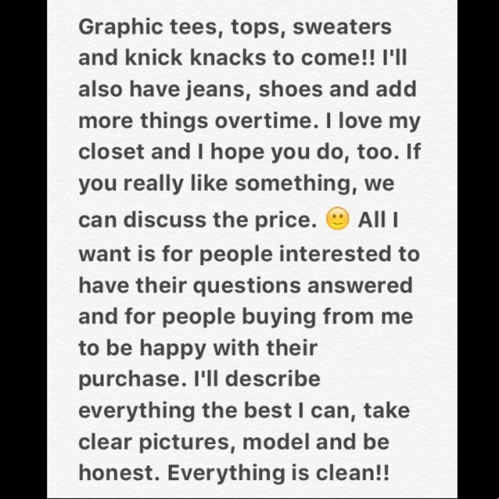 Get to know me...